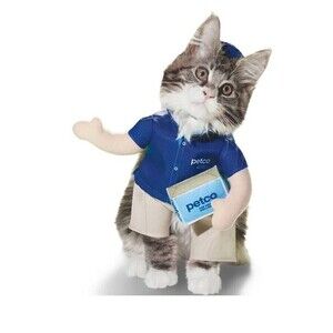 XS EXTRA SMALL Dog Pet Animal Mail Carrier Illusion Costume petco‎ Bootique NWT